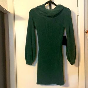 NWT Super soft bubble sleeve sweater dress